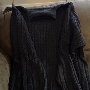 Women's Black Turtleneck Sweater